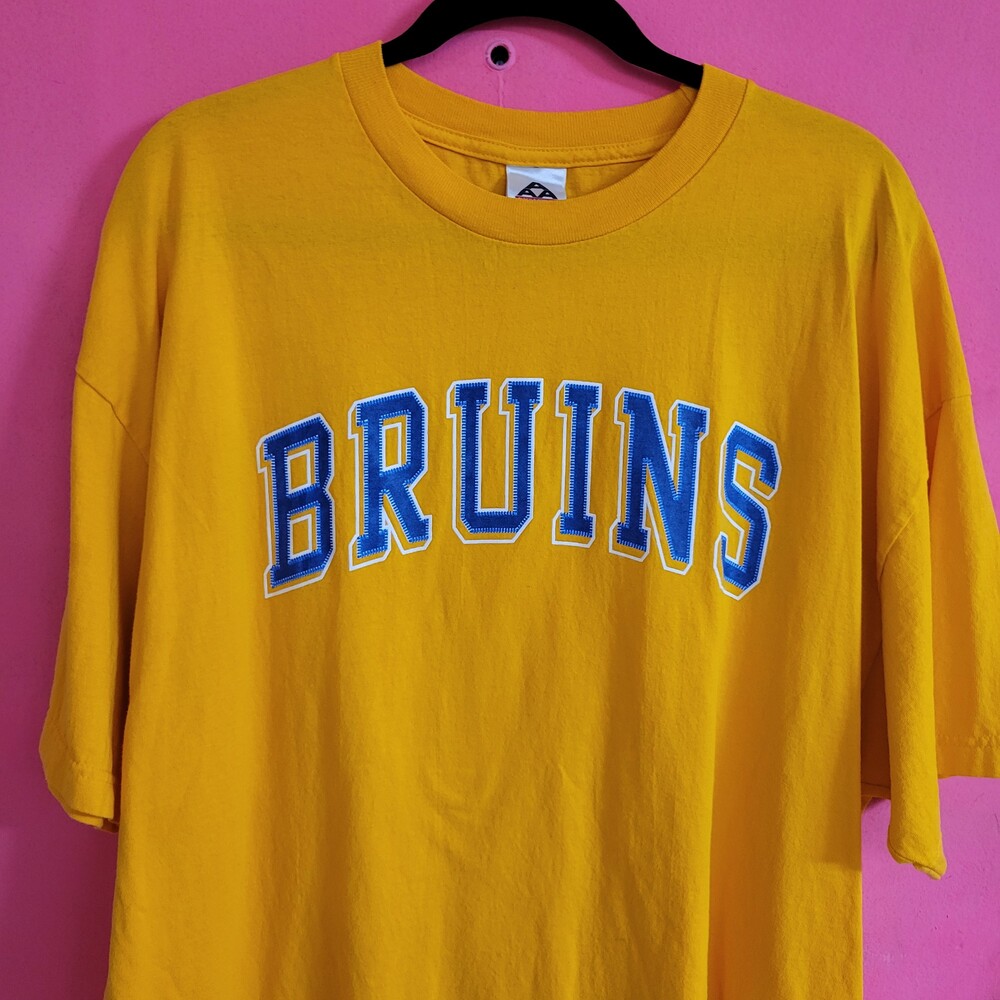 Alstyle Apparel XXL Yellow T-Shirt Bruins vintage y2k ucla california university
